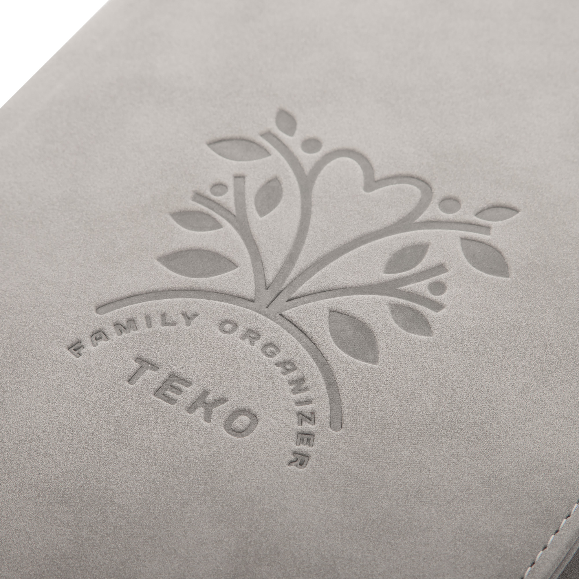 Шкіряна папка з логотипом TEKO Family Organizer