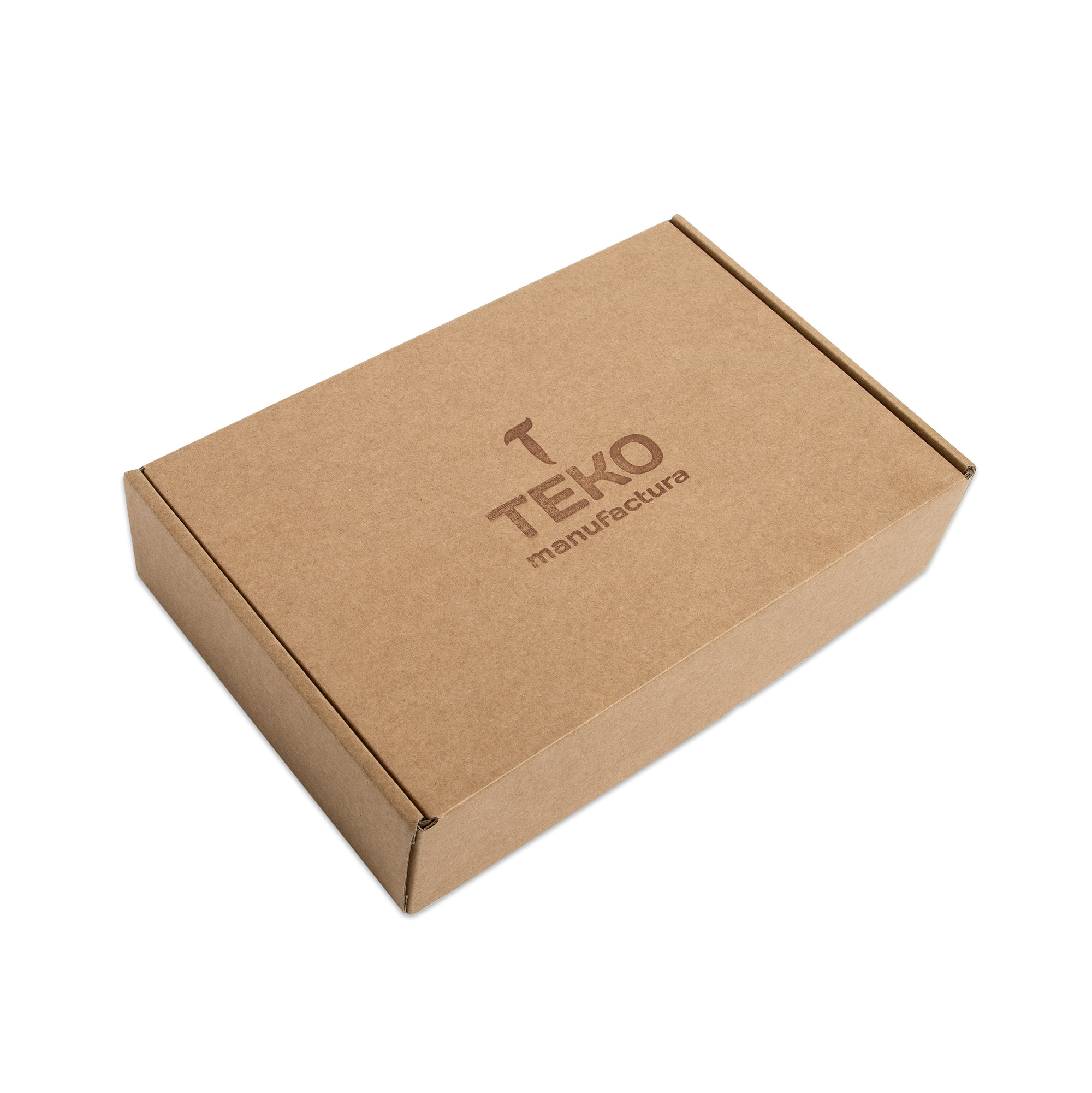 Картонна коробка з логотипом TEKO manufactura
