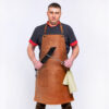 Кожаный фартук для барбекю П598-00-308721