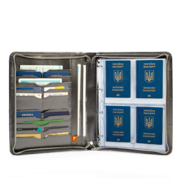 Папка для семейных документов экокожа А4 Н530-00-003512