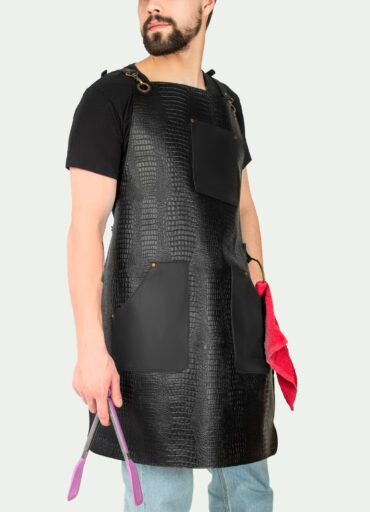 Шкіряний фартух для барбекю